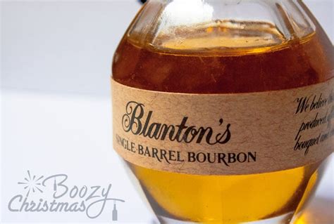 Blantons Christmas Ornament Bourbon Whiskey Themed Christmas