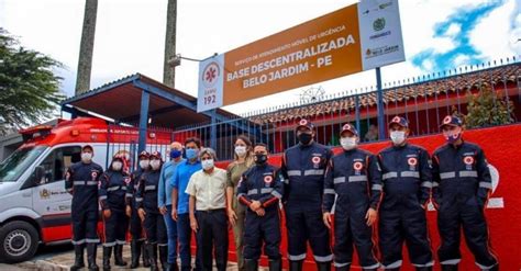 Prefeitura De Belo Jardim Revitaliza Sede Do Samu E Entrega Novos