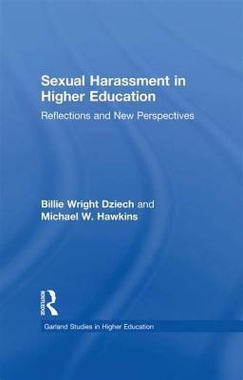 Sexual Harassment In Higher Education 9781138866546 Billie Wright Dziech Boeken