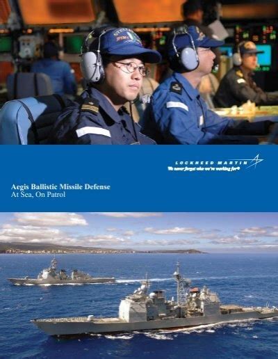 Aegis Bmd Brochure Lockheed Martin