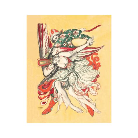 L On Bakst Poster Design For Firebird Print The Morgan Shop The