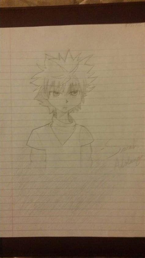 Requested Drawing Killua Zoldyck Anime Amino