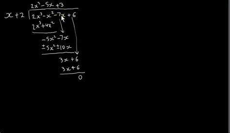 Cubic Equations Synthetic Division Youtube