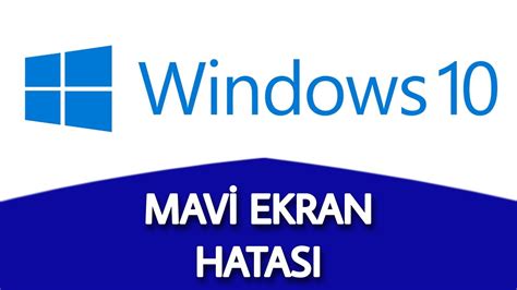 Windows Mavi Ekran Hatas Z M Bilgisayar Mavi Ekran Sorunu Youtube