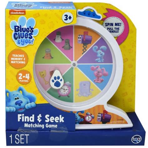 TCG Toys 30386290 Blues Clues Find & Seek Matching Board Game, 1 - Kroger