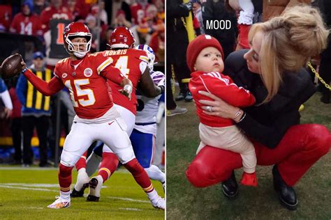 Patrick Mahomes' Son Bronze Makes Rare Appearance on the NFL Sidelines