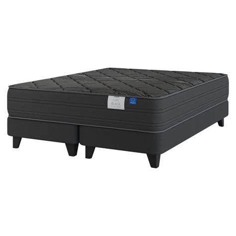 FLEX Cama Europea King Black Flex 180 X 200 Cm Base Dividida