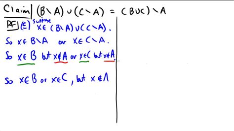 Two Proofs From Set Theory Youtube