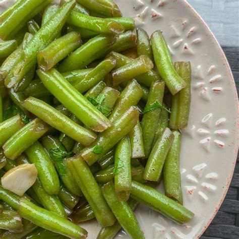 Quick And Easy Sautéed Frozen Green Beans Recipe