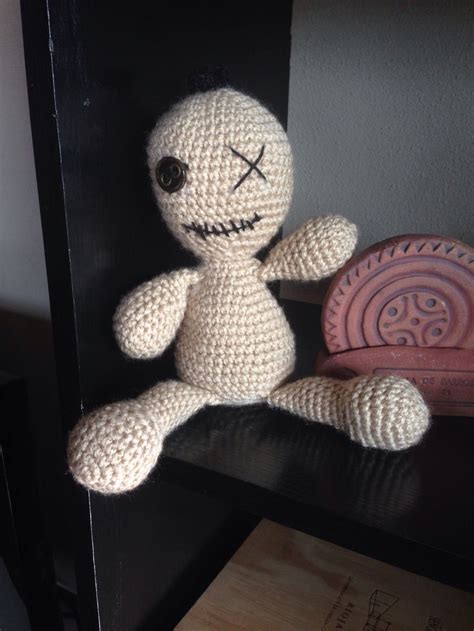 Voodoo Doll Amigurumi Crochet Mu Eco Vud Amigurumi Ganchillo Crochet