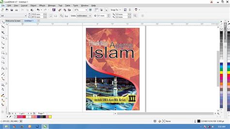 Membuat Cover Buku Dengan Corel Draw Koleksi Gambar