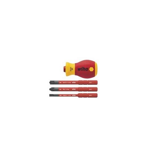 Simply Buy Screwdriver With Bit Holder Set Electric Slimvario Stubby