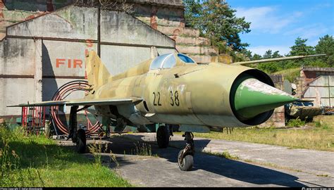 2238 Luftwaffe German Air Force Mikoyan Gurevich Mig 21sps Photo By