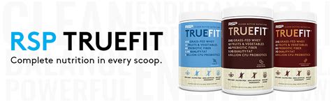 Rsp Truefit Grass Fed Lean Meal Replacement Protein Shake All