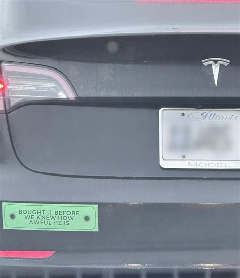 Tesla Bumper Stickers Gift For Tesla Owner Custom Tesla Etsy