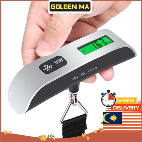 Travel Scale 50kg 110lb Luggage Scale Electronic Digital Scale Portable