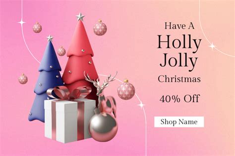 Christmas offers Online Postcard Template - VistaCreate