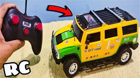 Rc Hummer H Remote Control Car Unboxing Testing Rc Car Unboxing