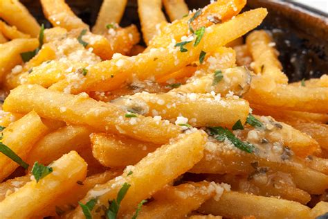 Garlic Parmesan Truffle Fries Recipe In 2022 Truffle Fries