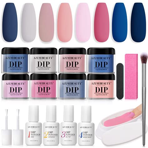 AZUREBEAUTY Dip Powder Nail Kit Starter 2022 Newly Greece Ubuy