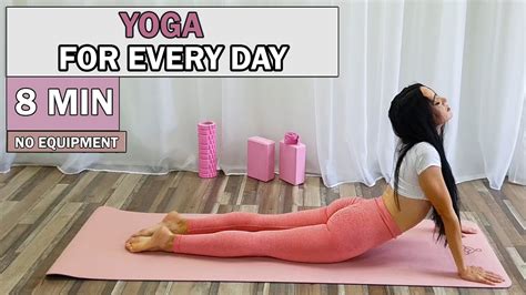 Yoga And Full Body Stretch 8 Min Youtube