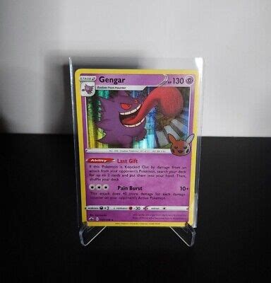 Pokemon Tcg Gengar Holo Trick Or Trade Booster Halloween