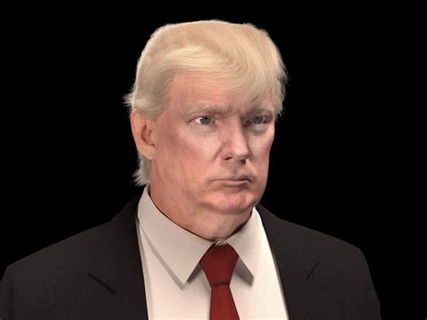 Donald Trump 3D Model By SQUIR