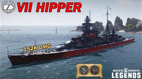 Hipper Berrannt World Of Warships Legends Youtube