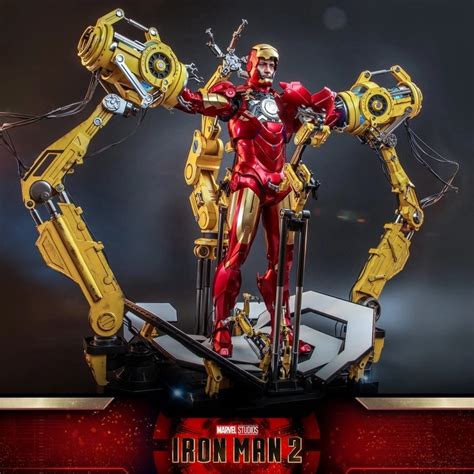 Jual Hot Toys Iron Man Iron Man Mark IV With Suit Up Gantry Figure Gantry Shopee Indonesia