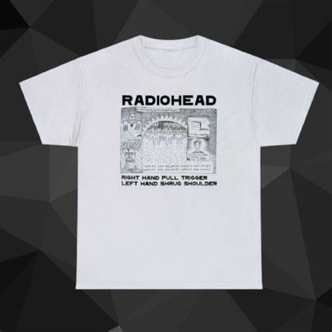 Vintage Radiohead Shirt Radiohead Vintage Retro Concert T Shirt For