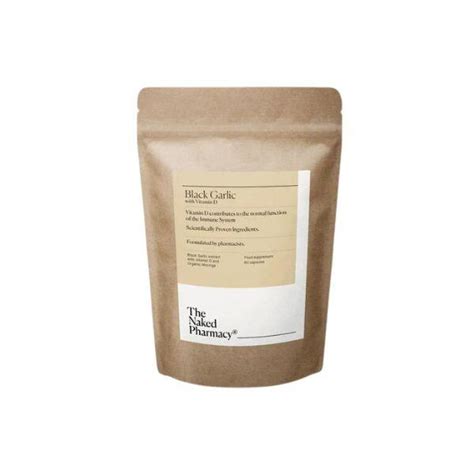 The Naked Pharmacy Black Garlic With Vitamin D Ballyduff Pharmacy