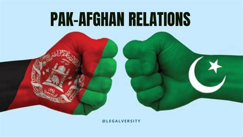 A Note On Pak Afghan Relations Legalversity