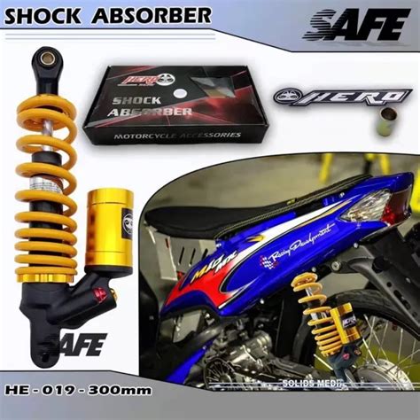 Racing Hero Rear Shock Absorber Black Gold Series MIO SPORTY MIO I