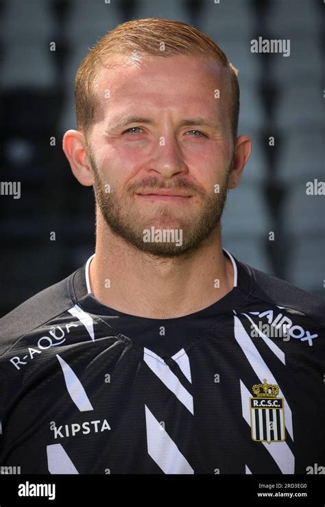 Charleroi Belgium 18th July 2023 Charleroi S Jonas Bager Poses For