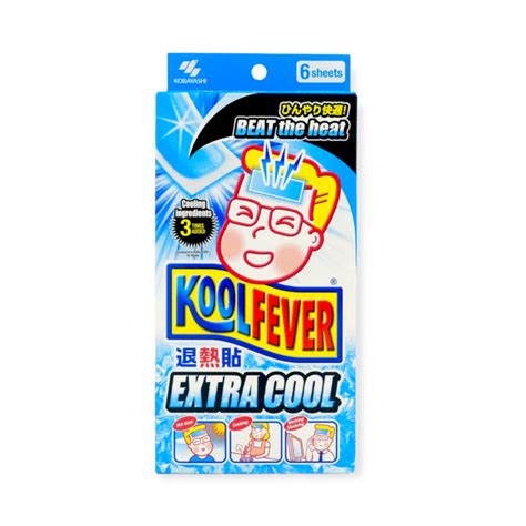 Kool Fever Adults Extra Cool 6Sheets – Shopifull