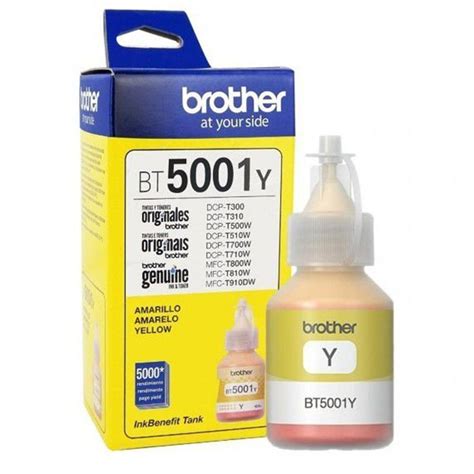 SVC LASER Refil De Tinta Brother BT 5001Y Amarelo InkTank