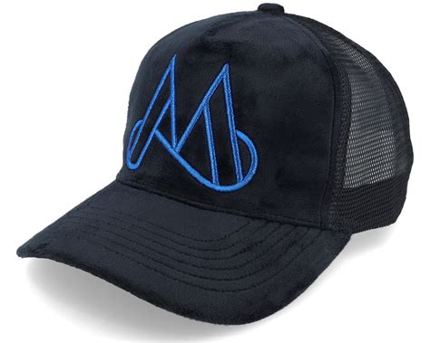 Unlimited M Logo Black Blue Logo Trucker Maggiore Keps Hatstore Se