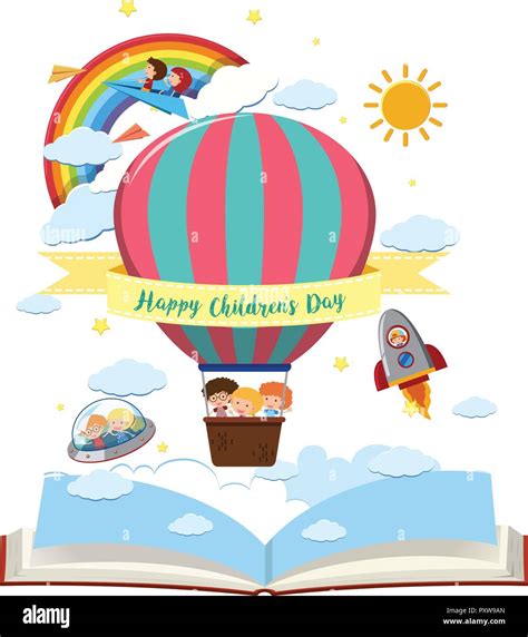 Happy Children's Day Card illustration Stock Vector Image & Art - Alamy