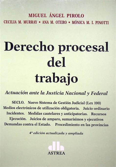 Derecho Procesal Del Trabajo Editorial Temis