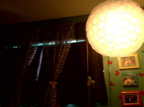 Plastic Cup Hanging Lamp How To Make A Hanging Light Construction