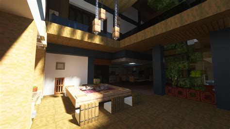 Modern house with Japanese style. : r/Minecraftbuilds