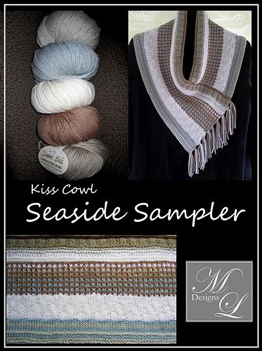 Ravelry Kiss Cowl Seaside Sampler Pattern By Mary Ann Lammers