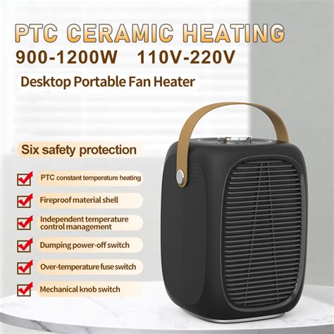 Winter Indoor Essential Portable Ptc Ceramic Heating Gear Flexible To