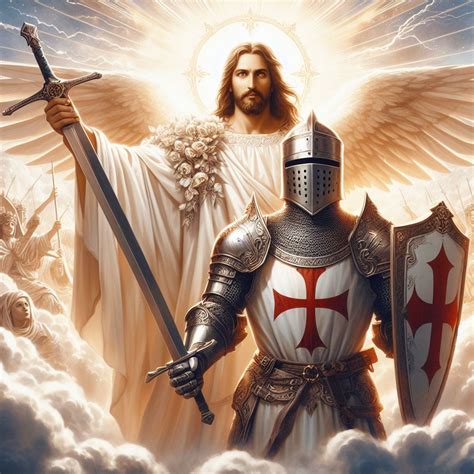 crucifixion  jesus  templar knight