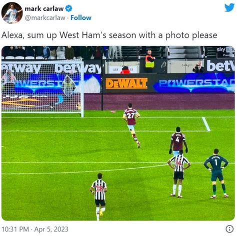 What West Ham Fans Said Before AND After Losing 5 1 To Newcastle United