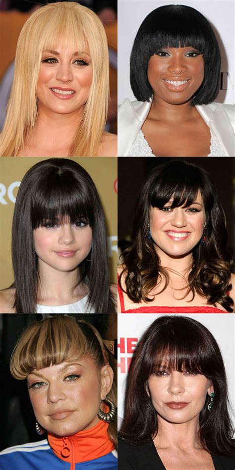 The Best And Worst Bangs For Round Face Shapes Bangs For Round Face