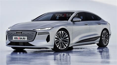 2024 Audi A6 e-tron Electric Sedan Loses All Camo With a Digital Twist ...