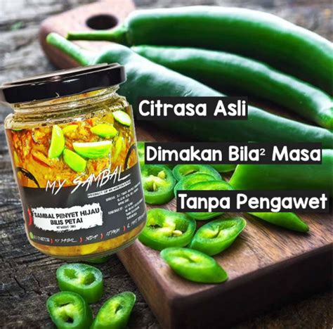 Shopee Malaysia On Twitter TOP 4 Sambal Penyet Hijau Bilis Petai My