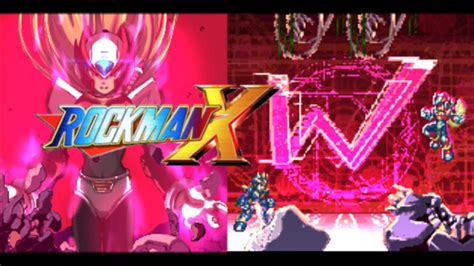 Rockman X W X Vs Zero Mega Man X Megaman Zero X