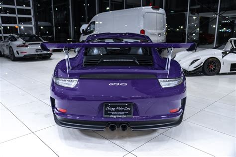 Used 2016 Porsche 911 GT3 RS Ultraviolet Loaded PCCBs Comfort Seats